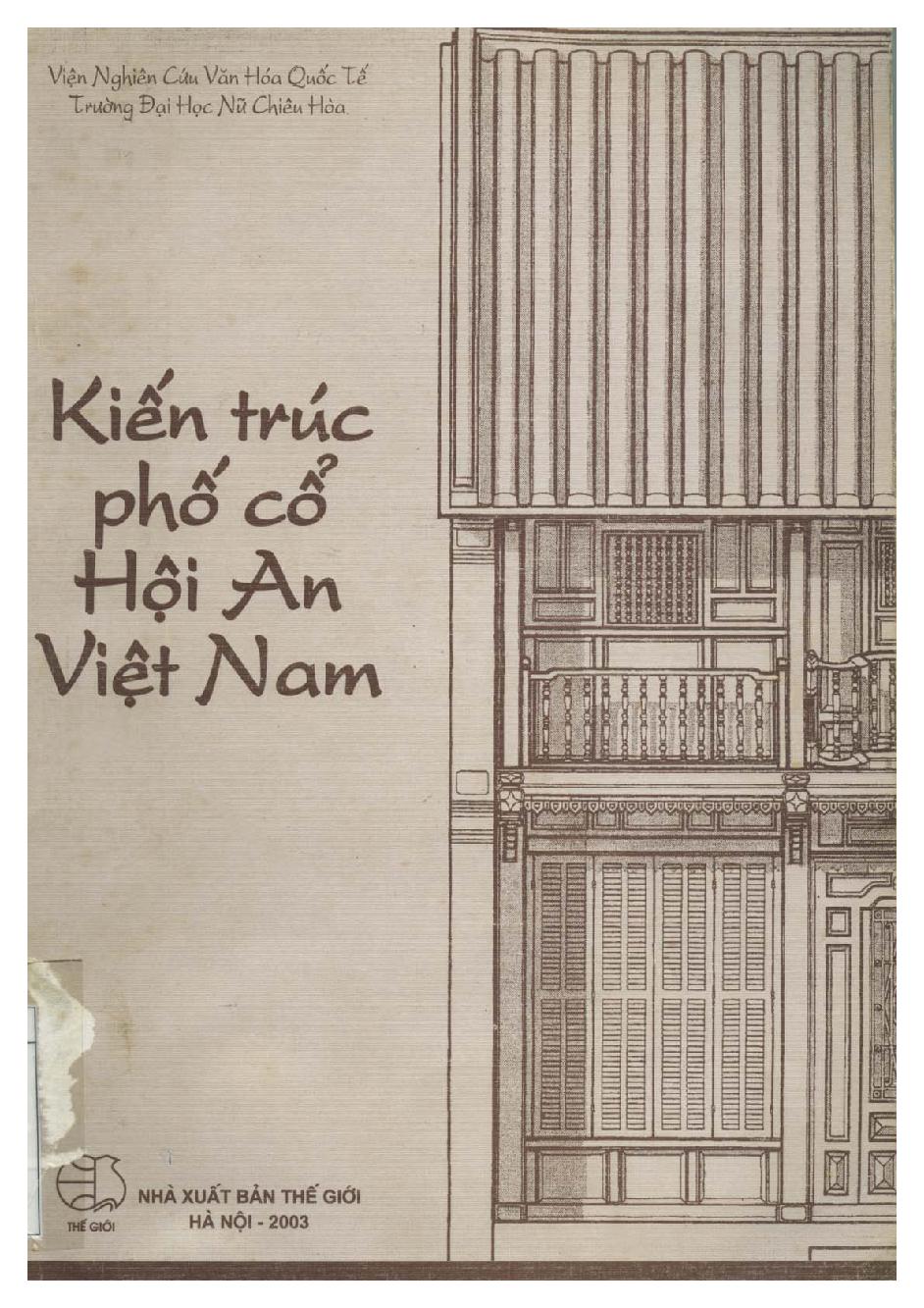 Kiến trúc phố cổ Hội An Việt Nam