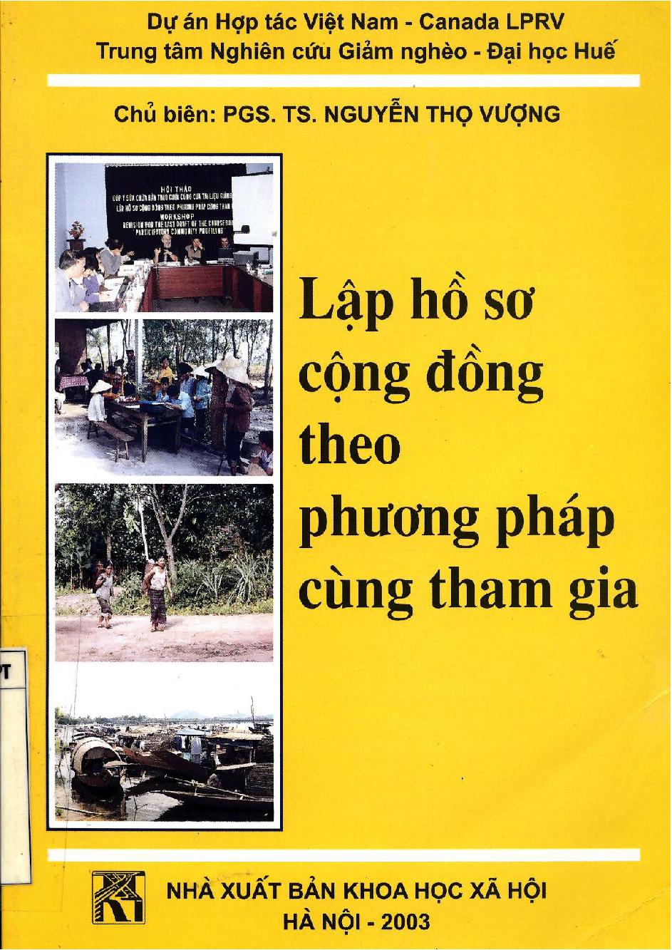 Lập hồ sơ cộng đồng theo phương pháp cùng tham gia