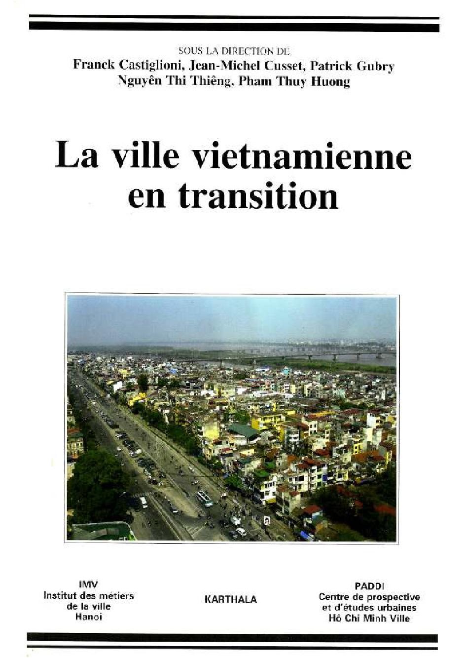 La ville vietnamienne en transition