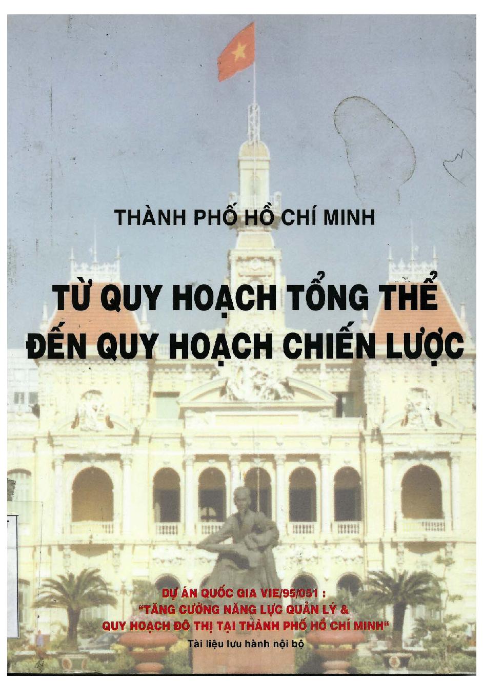 Thành phố Hồ Chí Minh từ quy hoạch tổng thể đến quy hoạch chiến lược