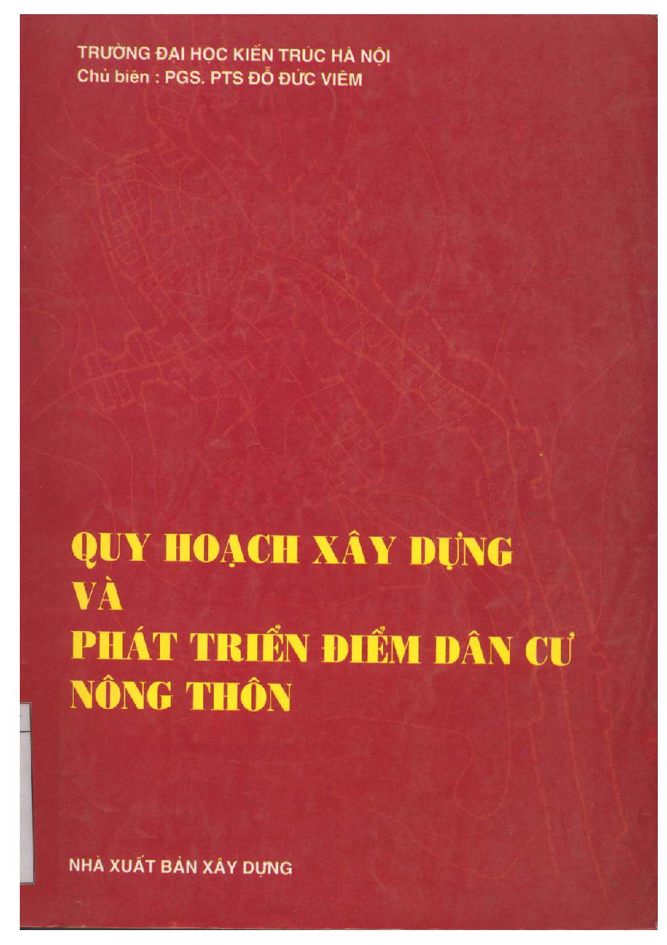 Quy hoạch xây dựng và phát triển điểm dân cư nông thôn