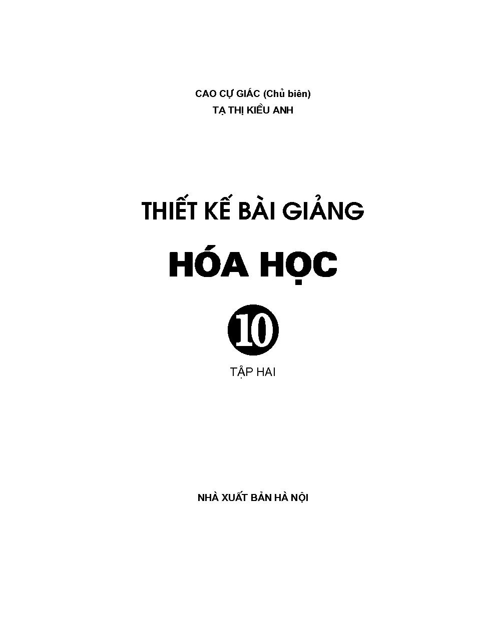 Thiết kế bài giảng hóa học 10.$nT.2