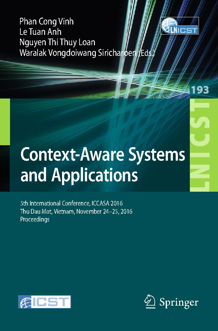 Context - Aware systems and applications