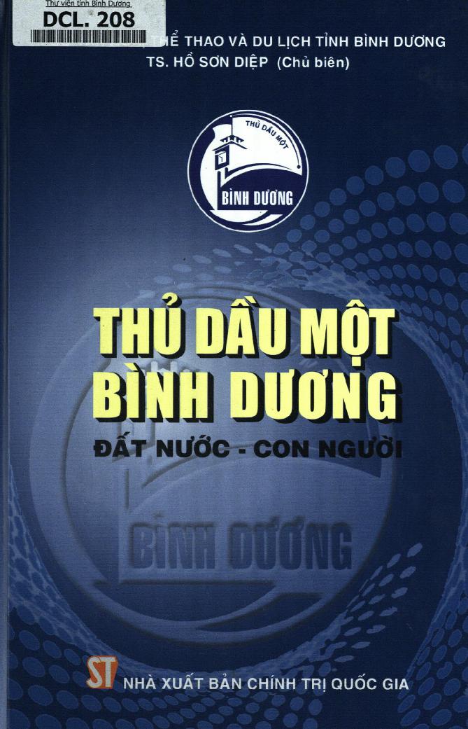 Thủ Dầu Một Bình Dương đất nước - con người