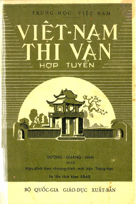 Việt Nam thi văn hợp tuyển.$nQuyển 2