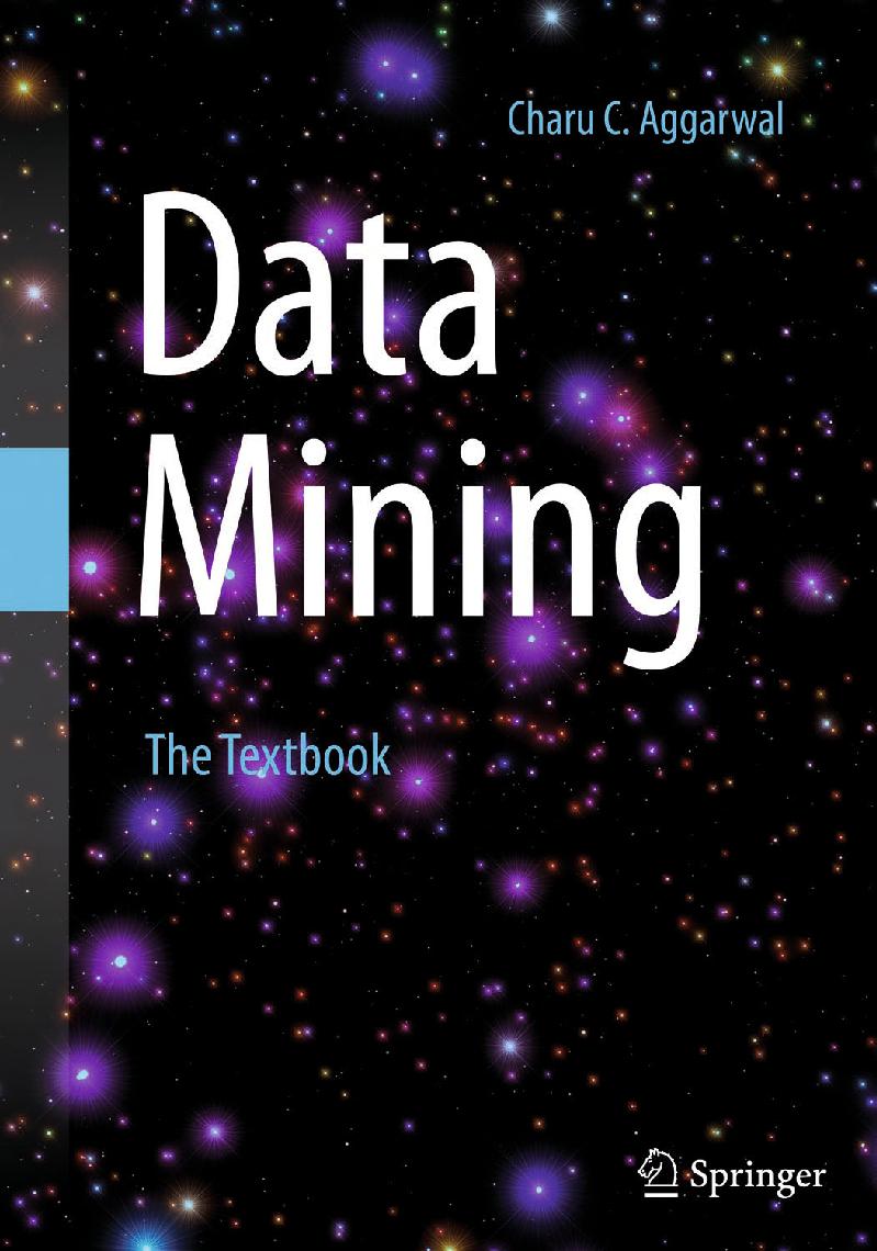 Data Mining:$bThe Textbook