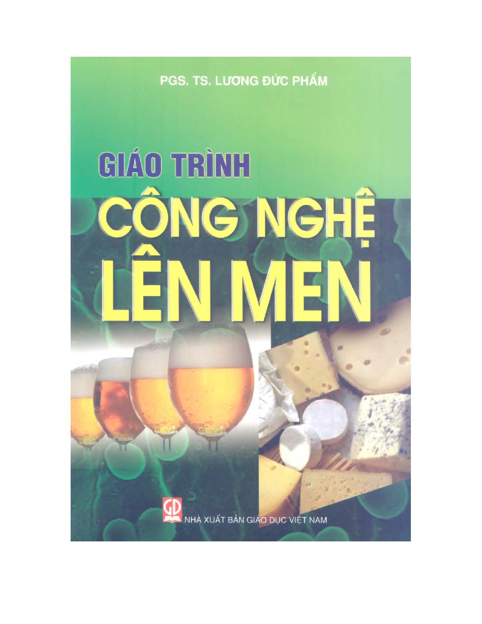 Giáo trình công nghệ lên men