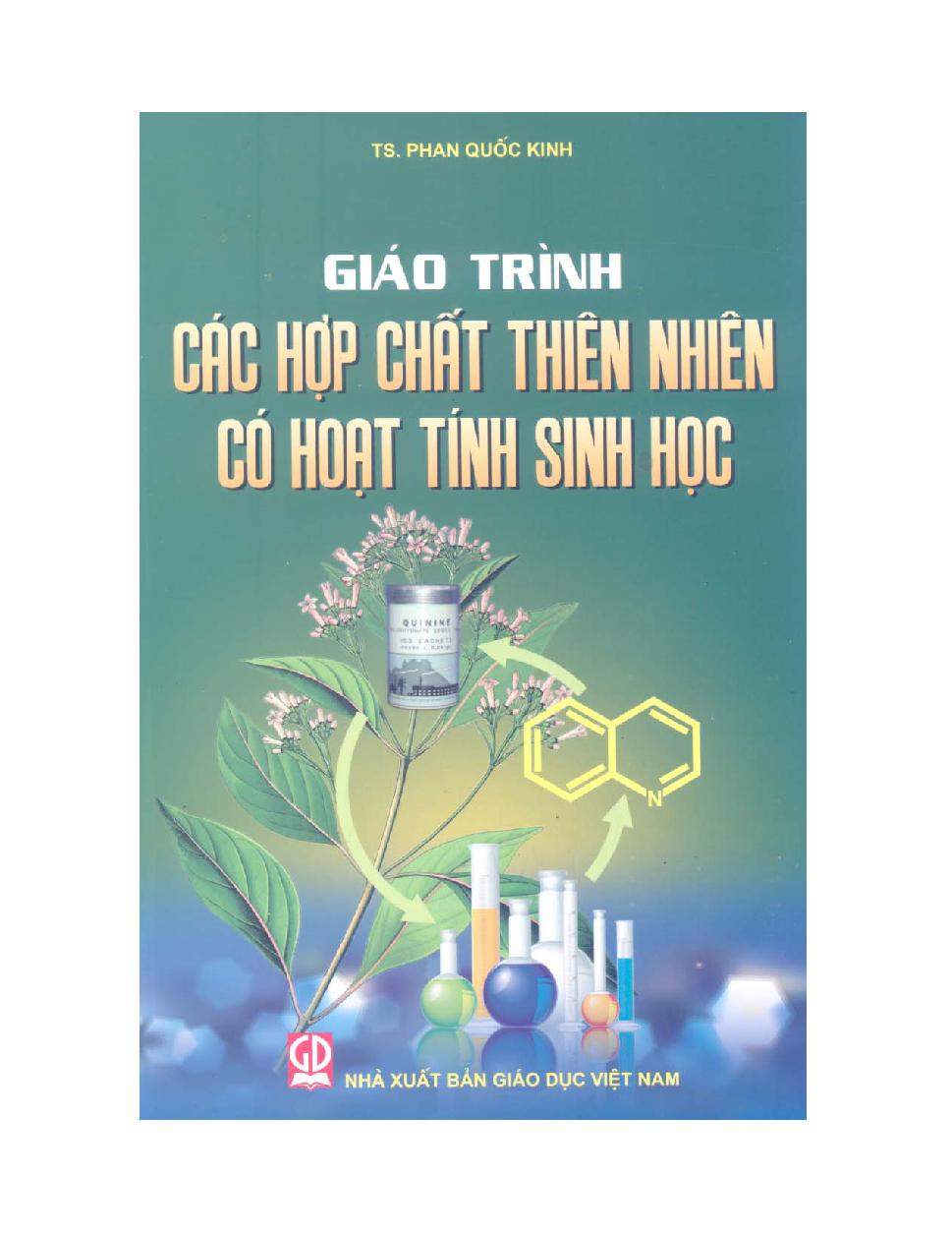 Giáo trình các hợp chất thiên nhiên có hoạt tính sinh học