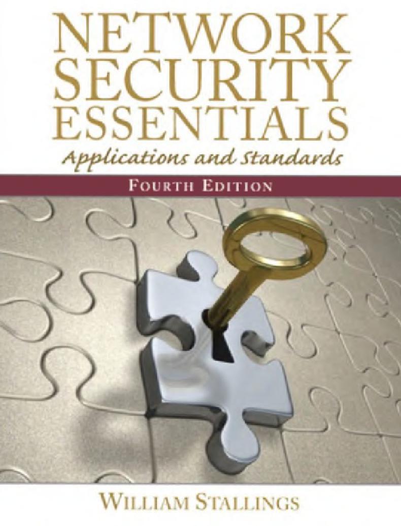 Network Security Network Security Essentials:$bApplications and Standard