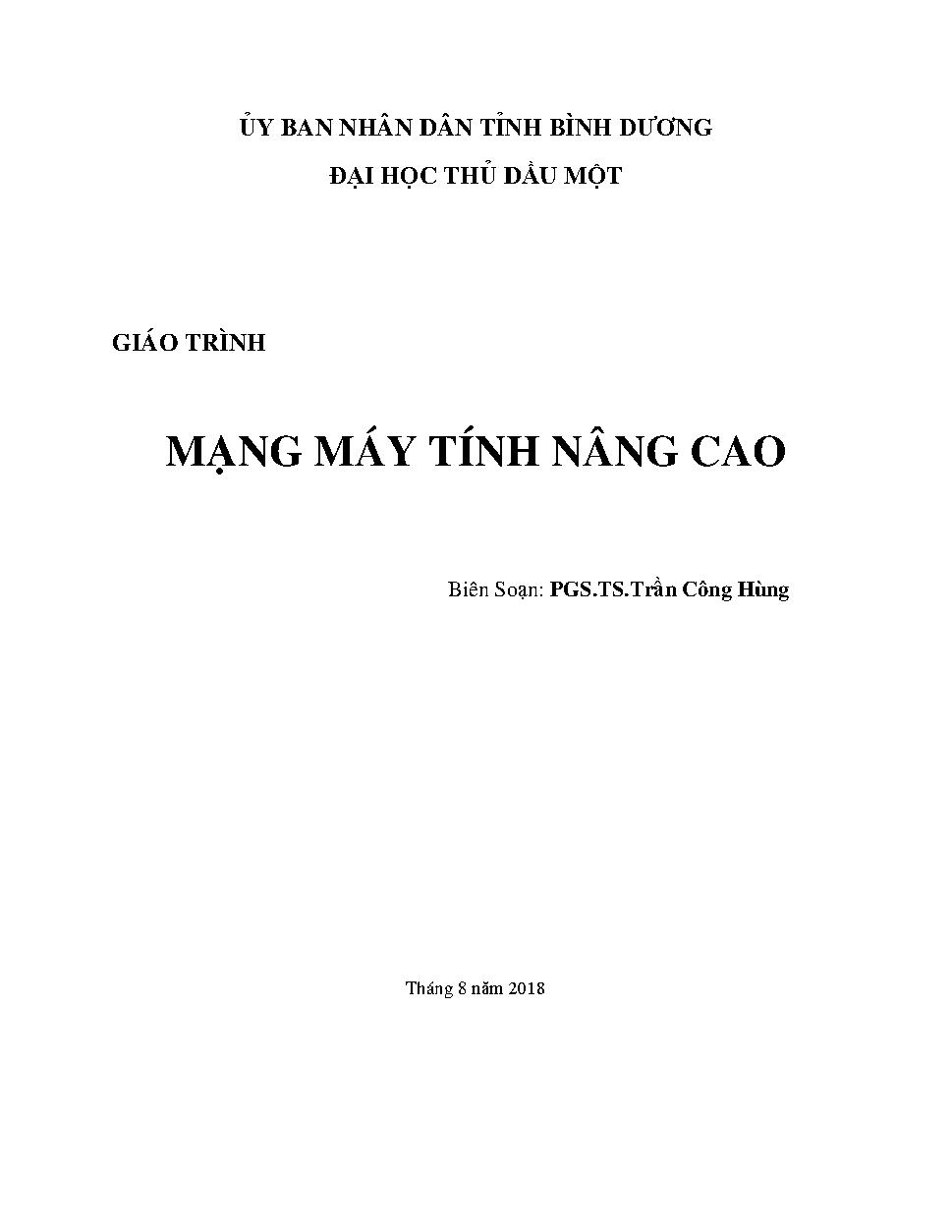 Giáo trình mạng máy tính nâng cao