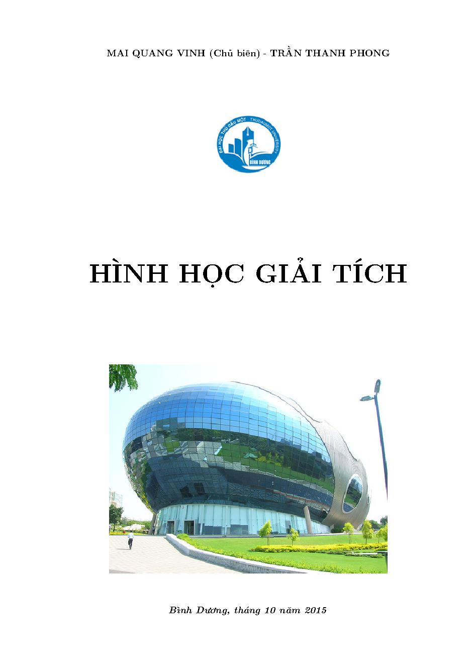 Hình học giải tích