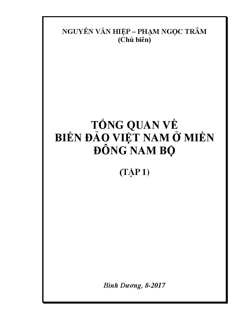 Tổng quan về biển đảo Việt Nam ở Đông Nam Bộ.