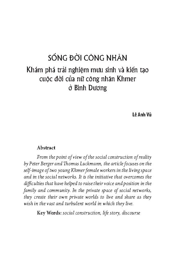 Đời sống công nhân