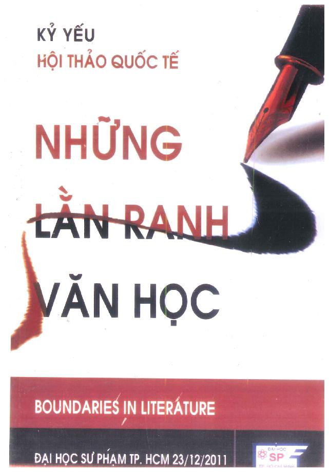 Kỷ yếu Hội thảo Quốc tế những lằn ranh văn học =