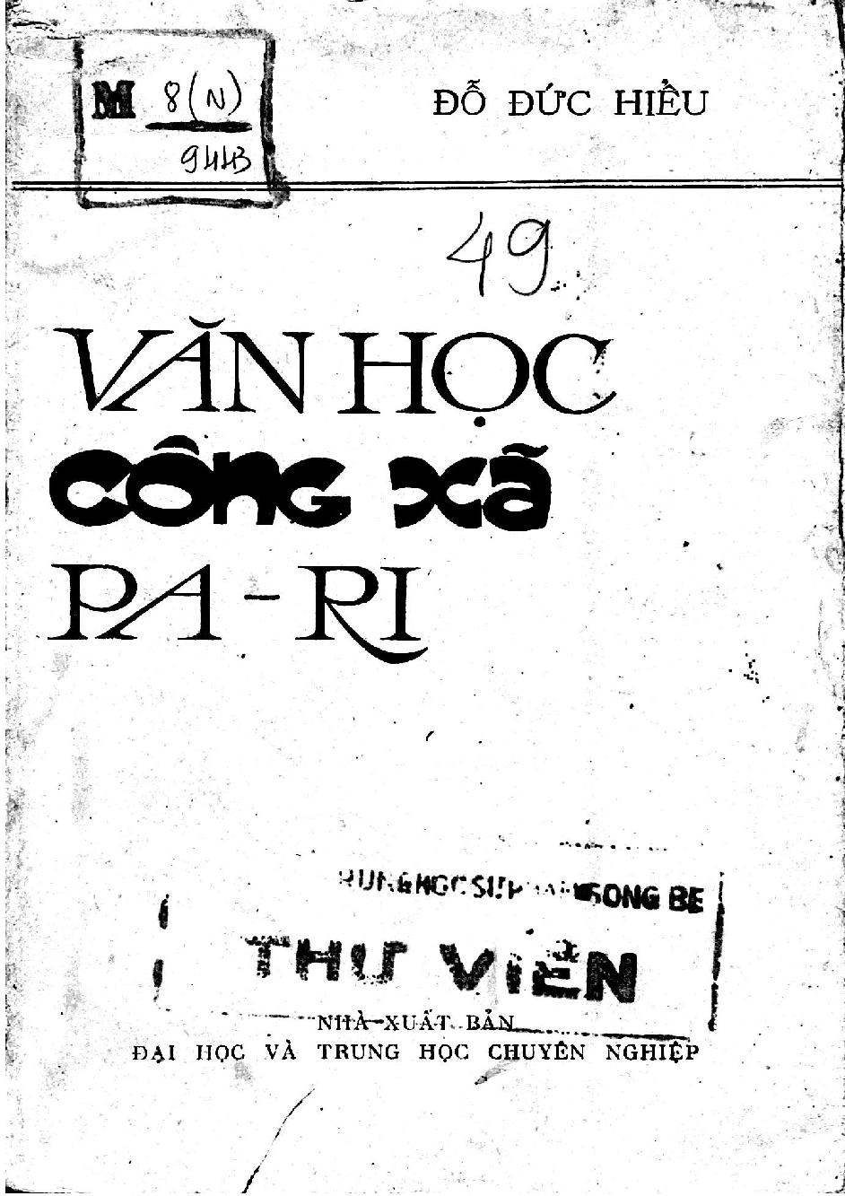 Văn học công xã Pari