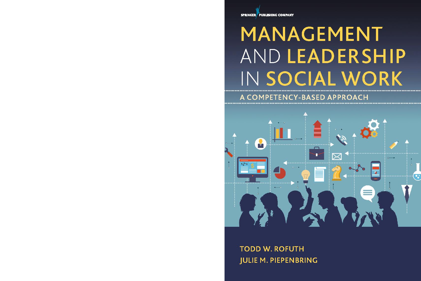 Management and leadership in social work : a competency based approach