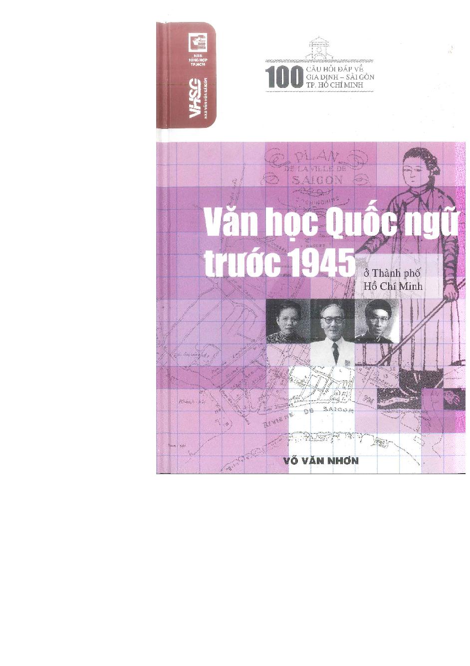 Văn học Quốc ngữ trước 1945 ở Thành phố Hồ Chí Minh