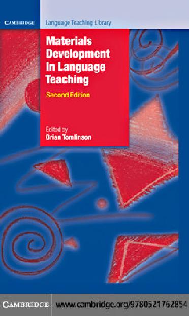 Materials Development in Language Teaching