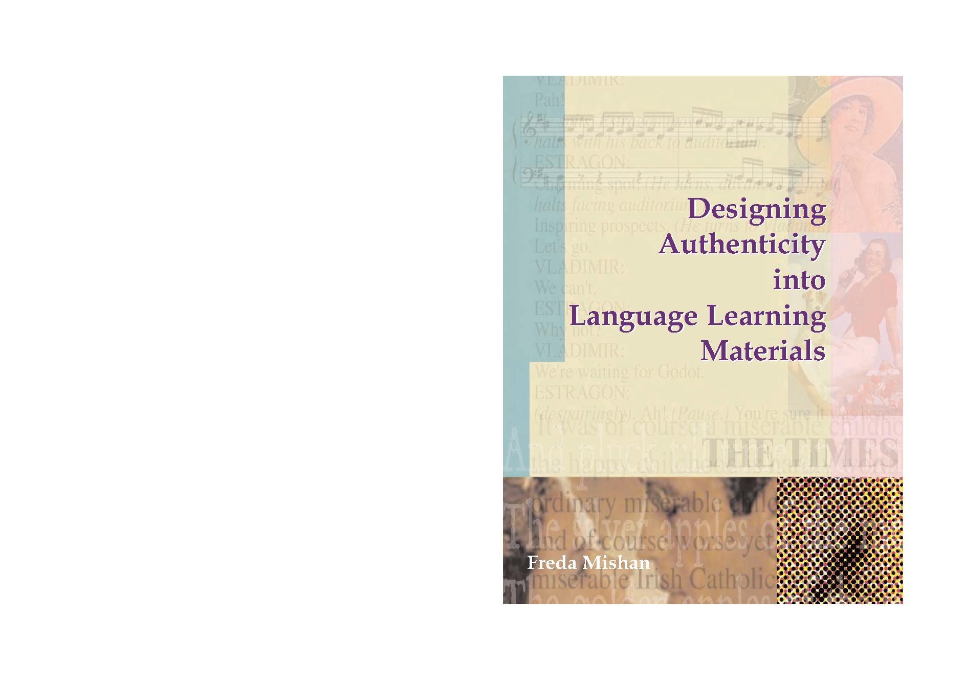 Designing Authenticity into Language Learning Materials