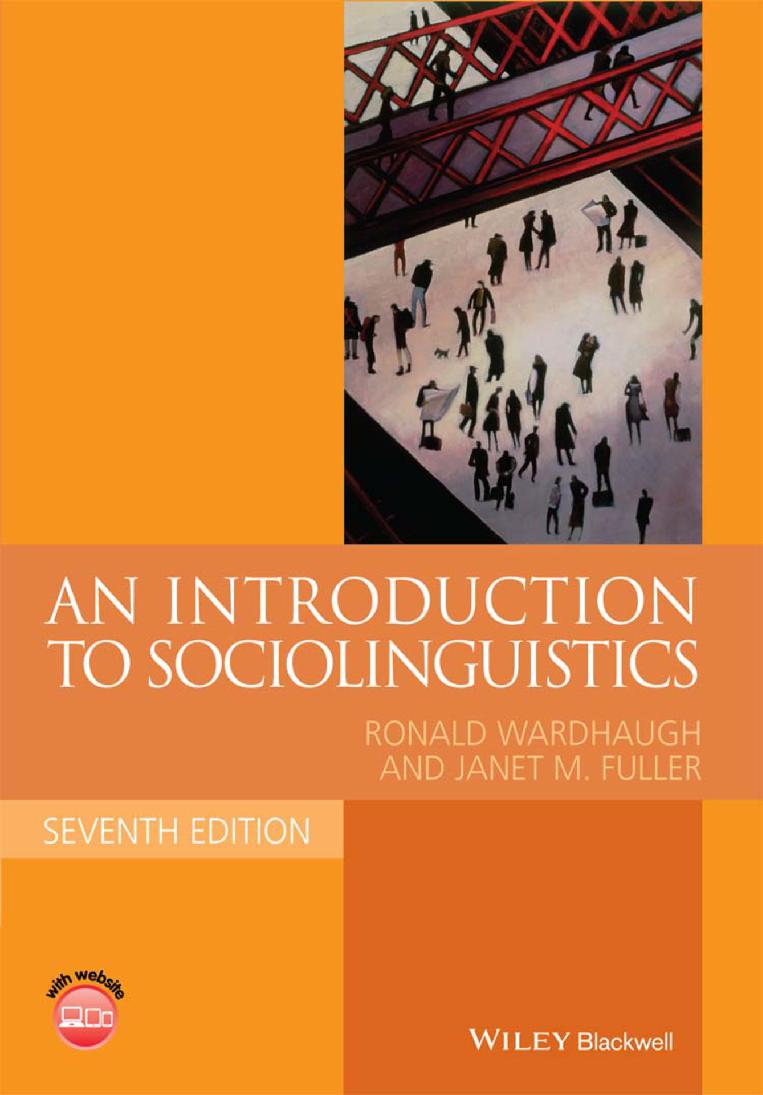 An introduction to sociolinguistics