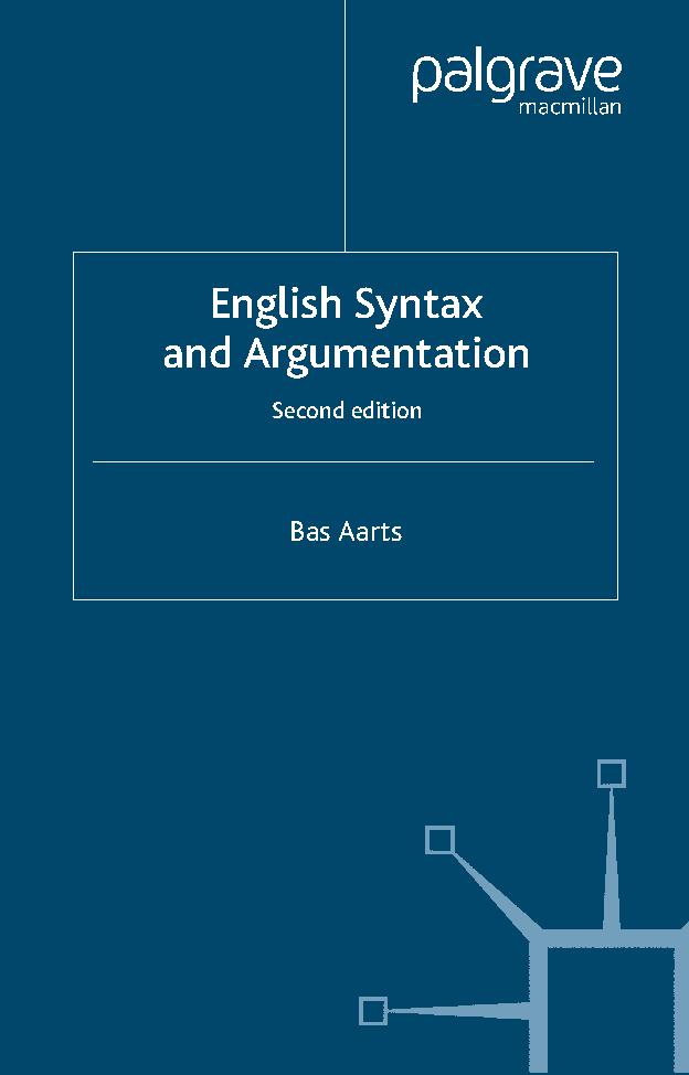 English Syntax and Argumentation