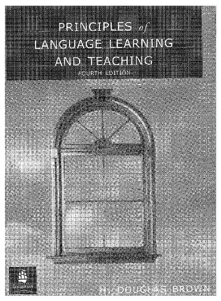 Principles of language learning and teaching